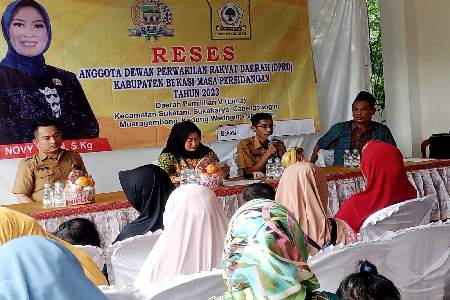 RESES 1 TAHUN ANGGARAN 2023 DAPIL V WAKIL KETUA DPRD KAB. BEKASI IBU NOVI YASIN