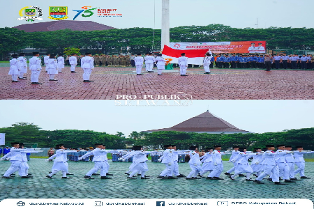 Ketua DPRD Kabupaten Bekasi, H. Ade Sukron, S.H.I, M.Si @adesukron04 menghadiri Upacara Peringatan Hari Sumpah Pemuda ke-97 Tahun 2025 Tingkat Kabupaten Bekasi, yang berlangsung khidmat di Plaza Pemkab Bekasi, Cikarang Pusat, pada Selasa (28/10/2025).