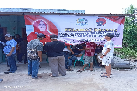RESES KE 3 TAHUN 2023 ANGGOTA DPRD KABUPATEN BEKASI DAPIL V IBU MARTINAH NINGSIH, SE