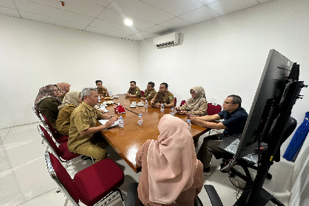 SEKRETARIS DPRD KABUPATEN BEKASI DAN KEPALA BAGIAN PROGRAM DAN KEUANGAN BESERTA STAFF MELAKSANAKAN KOORDINASI DENGAN SEKRETARIS DPRD KOTA BOGOR DALAM RANGKA TERKAIT RENCANA PELAKSANAAN METODE LUMPSUM MENURUT PEPRES 53 TAHUN 2023.