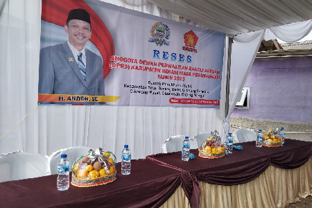 RESES KE 3 TAHUN 2023 ANGGOTA DPRD KABUPATEN BEKASI DAPIL I BAPAK H. ANDEN