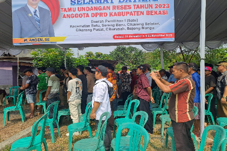 RESES KE 3 TAHUN 2023 ANGGOTA DPRD KABUPATEN BEKASI DAPIL I BAPAK H. ANDEN