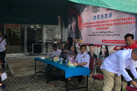 RESES KE 3 TAHUN ANGGARAN 2023 DAPIL II  YAITU IBU Dr. LYDIA FRANSISCA, SH. M.Kn