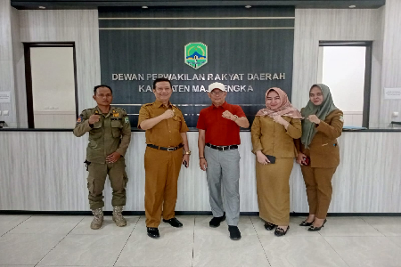 Koordinasi Dan Study Banding Terkait Pengelolaan JDIH Ke Kantor Sekretariat DPRD Kabupaten Majalengka