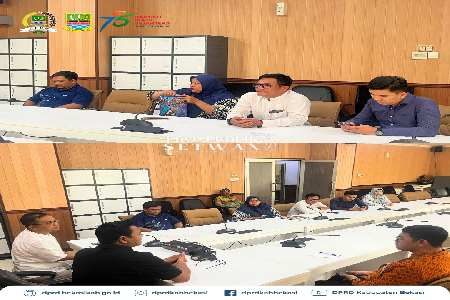 Sekretariat Dewan Perwakilan Rakyat Daerah (DPRD) Kabupaten Bekasi melalui Bagian Persidangan dan Perundang-undangan melakukan Konsultasi dan Koordinasi terkait pengelolaan Jaringan Dokumentasi dan Informasi Hukum (JDIH) ke Sekretariat DPRD Kota Bandung P