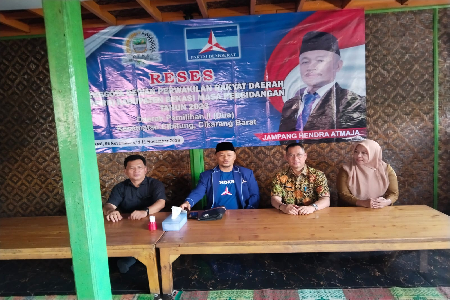 RESES KE 3 TAHUN 2023 ANGGOTA DPRD KABUPATEN BEKASI DAPIL II BAPAK H. JAMPANG HENDRA ATMAJA