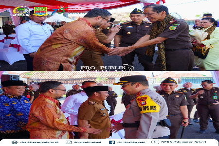 Ketua DPRD Kabupaten Bekasi Bapak H. Ade Sukron, S.H.I, M.Si @adesukron04 menghadiri acara Peresmian Mess Griya Adhiyaksa Kejaksaan Negeri Kabupaten Bekasi sebagai bentuk dukungan terhadap peningkatan sarana dan prasarana penunjang kinerja Aparat Penegak 
