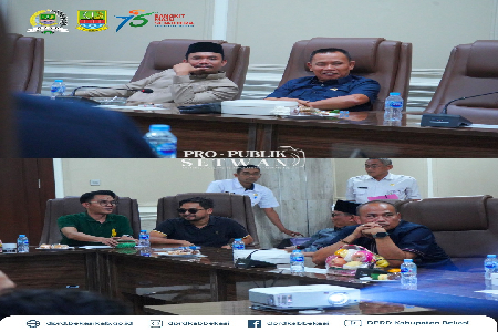 Badan Musyawarah (Banmus) DPRD Kabupaten Bekasi menggelar Rapat Kerja dalam rangka membahas dan menyusun jadwal kegiatan pimpinan serta anggota DPRD Kabupaten Bekasi untuk masa mendatang. Kegiatan ini berlangsung di Ruang Rapat Banmus DPRD Kabupaten Bekas