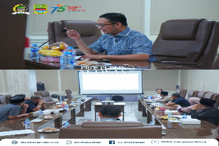 Badan Musyawarah (Banmus) DPRD Kabupaten Bekasi menggelar Rapat Kerja dalam rangka membahas dan menyusun jadwal kegiatan pimpinan serta anggota DPRD Kabupaten Bekasi untuk masa mendatang. Kegiatan ini berlangsung di Ruang Rapat Banmus DPRD Kabupaten Bekas