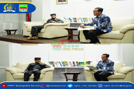 Penerimaan Kunjungan Kerja Kabupaten Karawang oleh Kepala Bagian Risalah dan Persidangan yaitu Bapak Rismanto, S.Kom terkait Konsultasi dan Koordinasi tentang Pembentukan Peraturan Daerah.