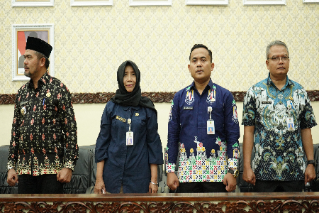 RAPAT PARIPURNA DPRD KABUPATEN BEKASI DALAM RANGKA PENYAMPAIAN NOTA PENJELASAN Pj. BUPATI BEKASI DAN PENETAPAN KEPUTUSAN DPRD TENTANG PENAMBAHAN DAFTAR PROGRAM PEMBENTUKAN PERATURAN DAERAH TAHUN 2023