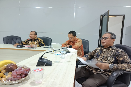 Rapat Kerja Komisi 3 DPRD Kab. Bekasi dengan Dinas (Mitra Kerja) dalam rangka Membahas Pra KUA PPAS Tahun Anggaran 2024.