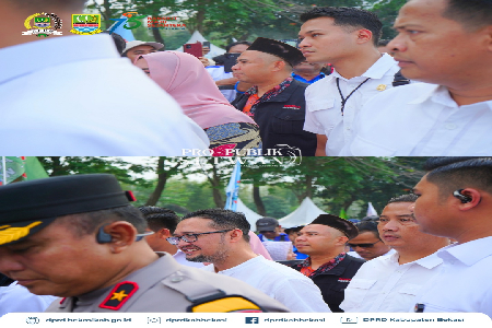 Ketua DPRD Kabupaten Bekasi, H. Ade Sukron, S.H.I, M.Si @adesukron04 menghadiri Apel Akbar Kebangsaan Buruh Indonesia yang diselenggarakan sebagai momentum memperkuat semangat persatuan, solidaritas, dan kebangsaan di kalangan pekerja serta seluruh elemen
