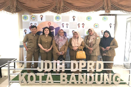 Koordinasi Dan Study Banding Terkait Pengelolaan JDIH Ke Kantor DPRD Kota Bandung