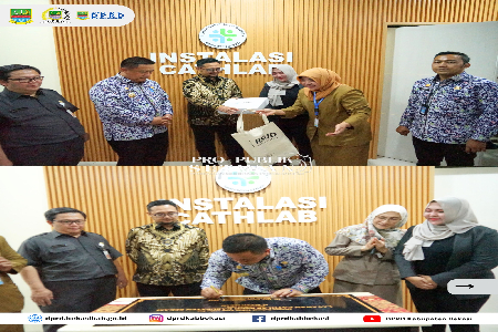 Ketua Dewan Perwakilan Rakyat Daerah (DPRD) Kabupaten Bekasi, Ade Sukron, S.H.I, M.Si  dan Ketua Komisi IV, Martina Ningsih, S.E, bersama Penjabat Bupati dan stakeholder terkait meresmikan Instalasi Diagnostic dan Intervensi Kardiovaskular Catheterization