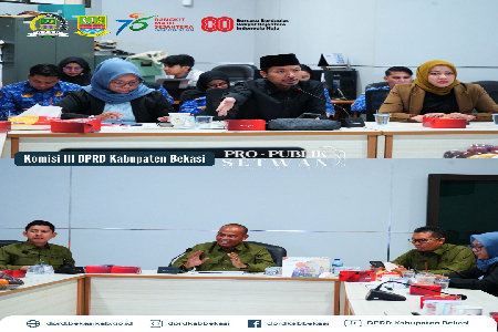 Komisi DPRD Kabupaten Bekasi membahas KUA PPAS APBD TA 2026