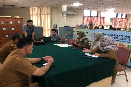 Koordinasi Dan Konsultasi Terkait Pengelolaan JDIH Ke Kantor BPHN - Jakarta Timur