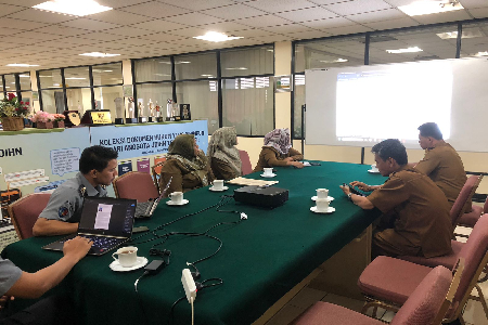 Koordinasi Dan Konsultasi Terkait Pengelolaan JDIH Ke Kantor BPHN - Jakarta Timur