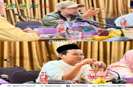 Badan Anggaran Dewan Perwakilan Rakyat Daerah (DPRD) Kabupaten Bekasi menggelar Rapat Kerja bersama Pemerintah Daerah dalam rangka pembahasan Rencana Pendapatan Daerah dan Belanja Daerah dalam Rancangan KUA-PPAS Tahun Anggaran 2026.