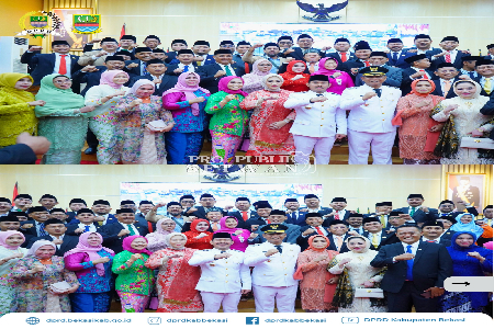 Bupati dan Wakil Bupati Bekasi Resmi Dilantik, DPRD Kabupaten Bekasi Gelar Rapat Paripurna