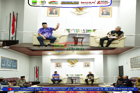 Sekretariat DPRD Kabupaten Bekasi menerima Kunjungan Kerja DPRD Provinsi DKI Jakarta ke Kantor DPRD Kabupaten Bekasi