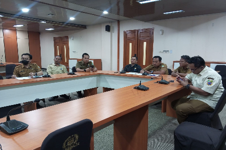 Rapat Koordinasi Terkait Pembuatan Website Di Ruang Rapat Sekretariat DPRD Kab Bekasi