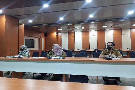 Rapat Koordinasi Terkait Pembuatan Website Di Ruang Rapat Sekretariat DPRD Kab Bekasi