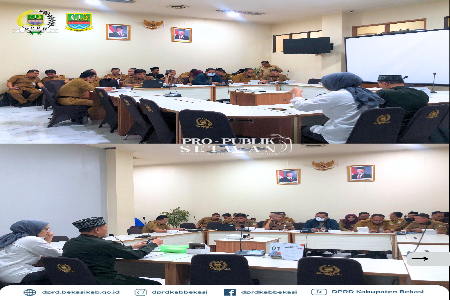 Komisi IV Dewan Perwakilan Rakyat Daerah (DPRD) Kabupaten Bekasi menggelar Rapat Kerja bersama Dinas Pendidikan Kabupaten Bekasi.